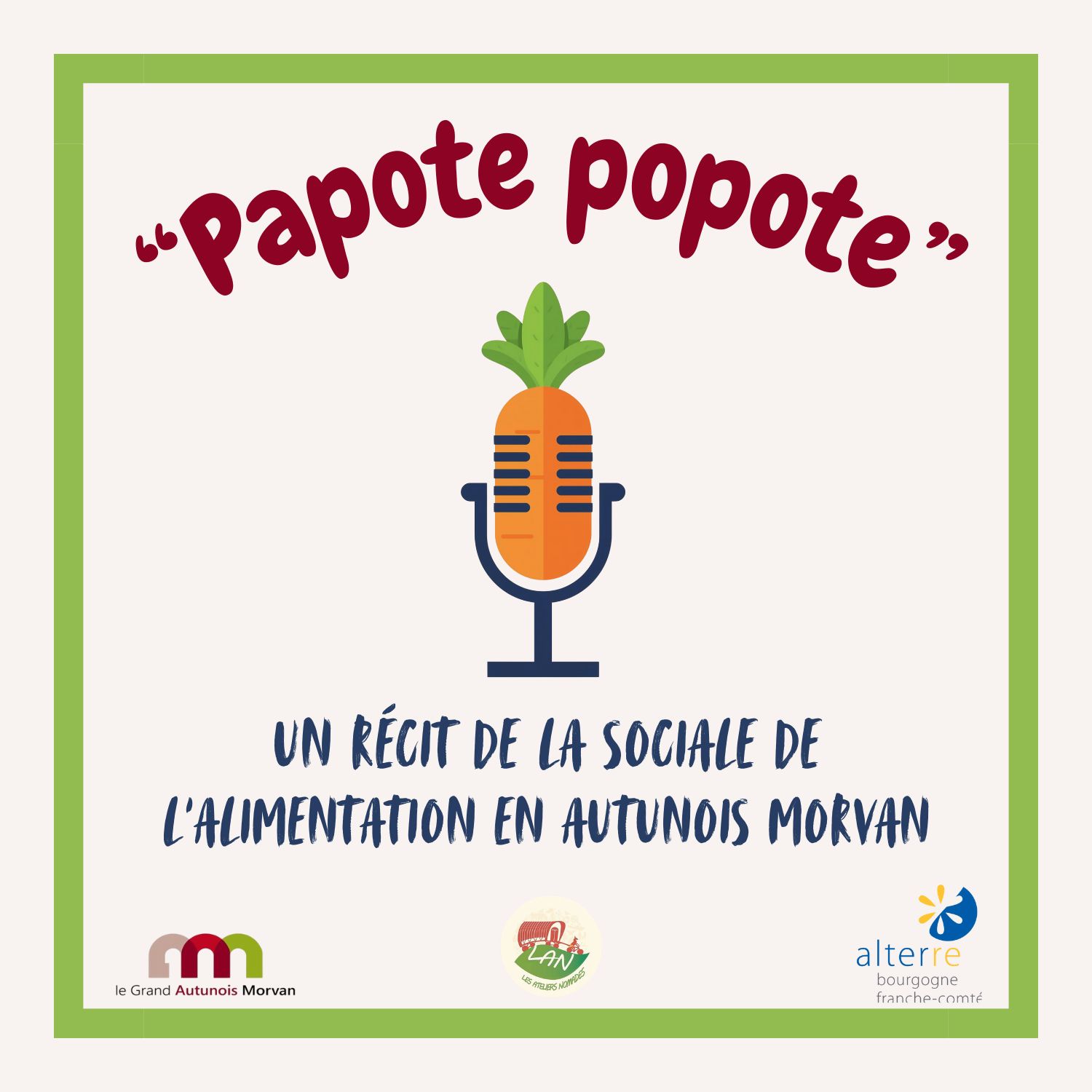 🎙️ Papote popote - Un podcast pour (re)faire récit écologique avec la Sécurité sociale de l’alimentation