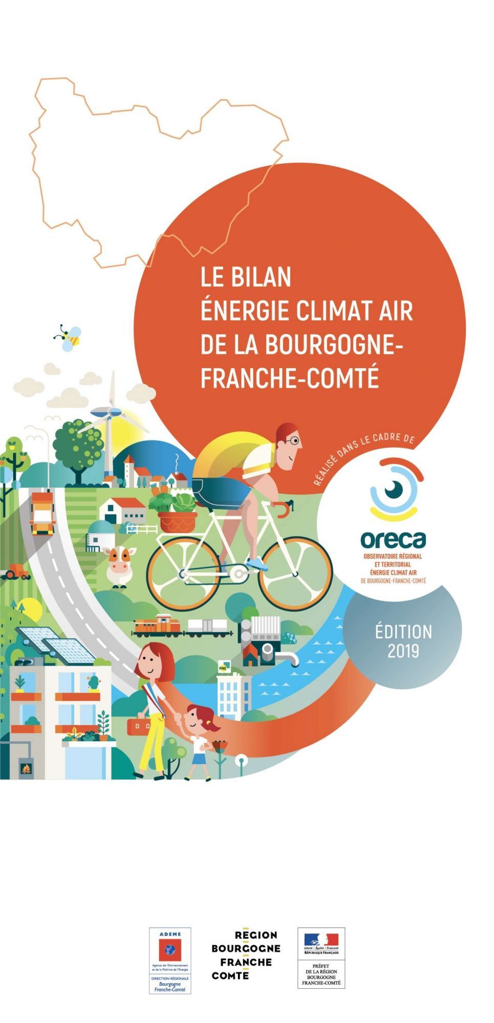 L'édition 2019 du bilan Énergie Climat Air de la Bourgogne-Franche-Comté est en ligne