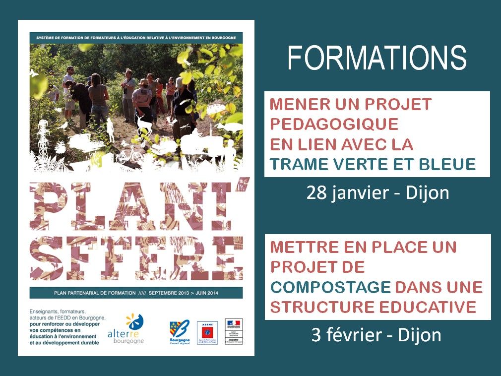 Formations en EEDD à venir