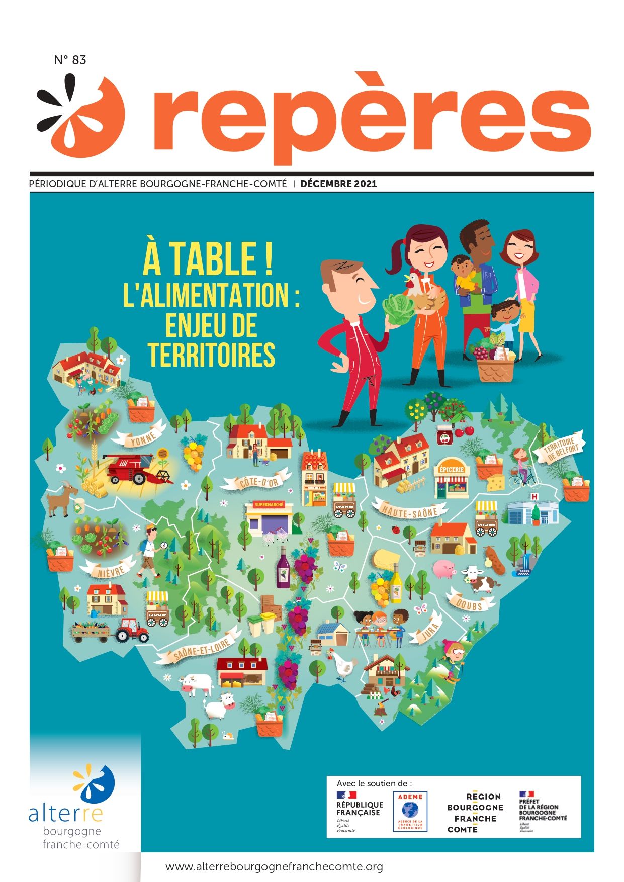 À TABLE ! Venez déguster avec nous le dernier Repères