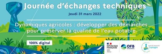 Le centre de ressources Captages organise une journée d'échanges techniques le 31 mars 2022