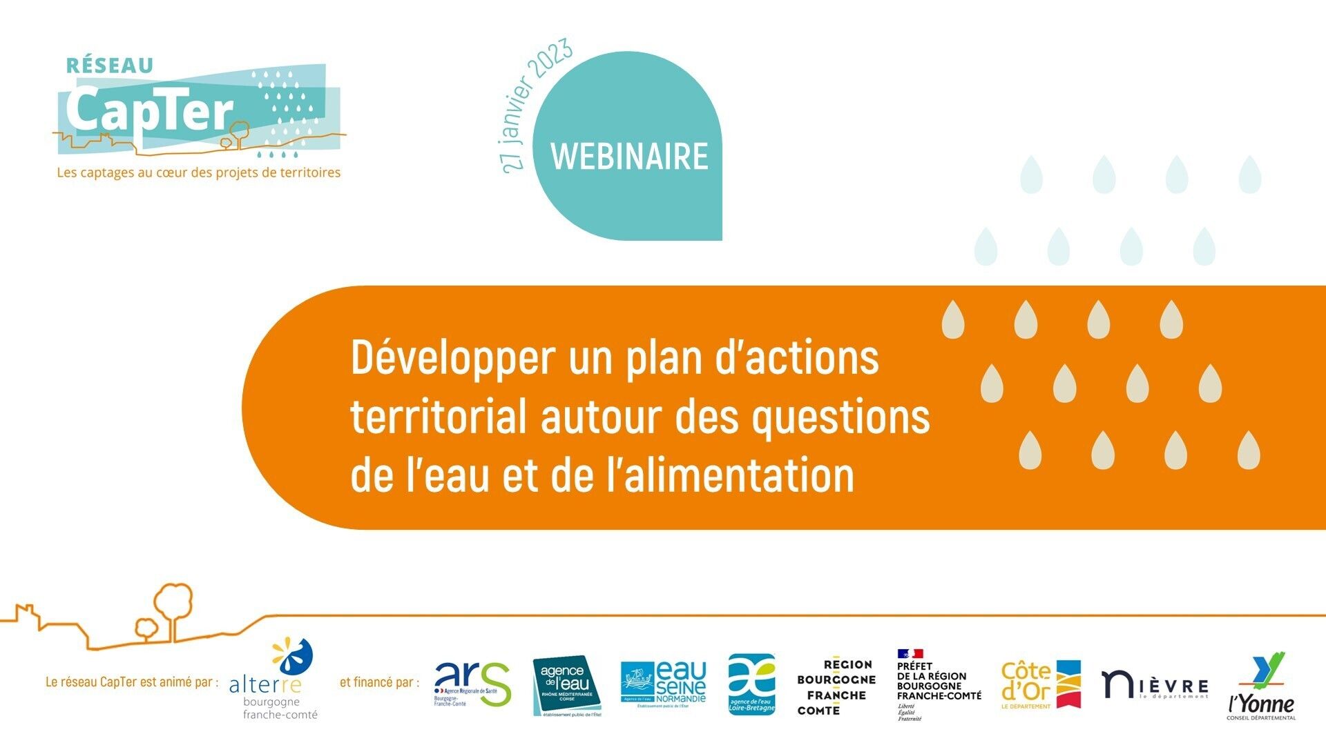 Retrouvez le dernier webinaire du réseau CapTer en replay