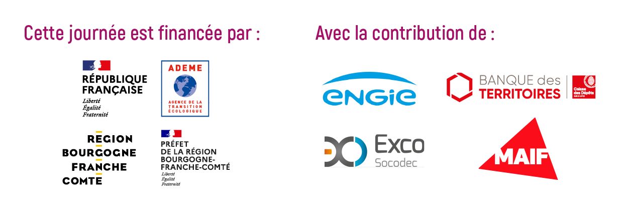 Cette journée est financée par nos financeurs majeurs, ainsi que des contributeurs spécifiques.