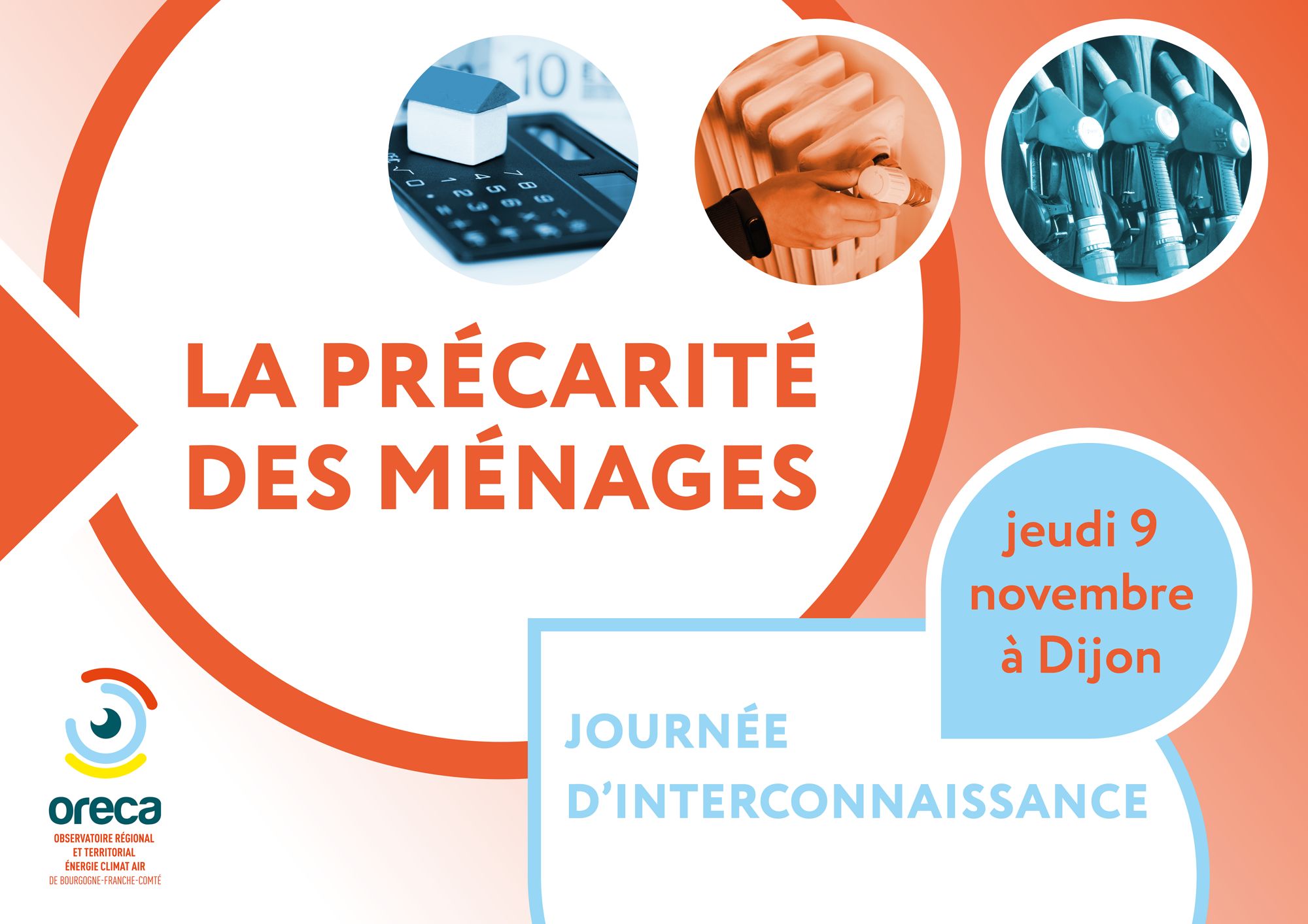 Ne manquez pas la journée d'interconnaissance sur la précarité des ménages de l'ORECA !