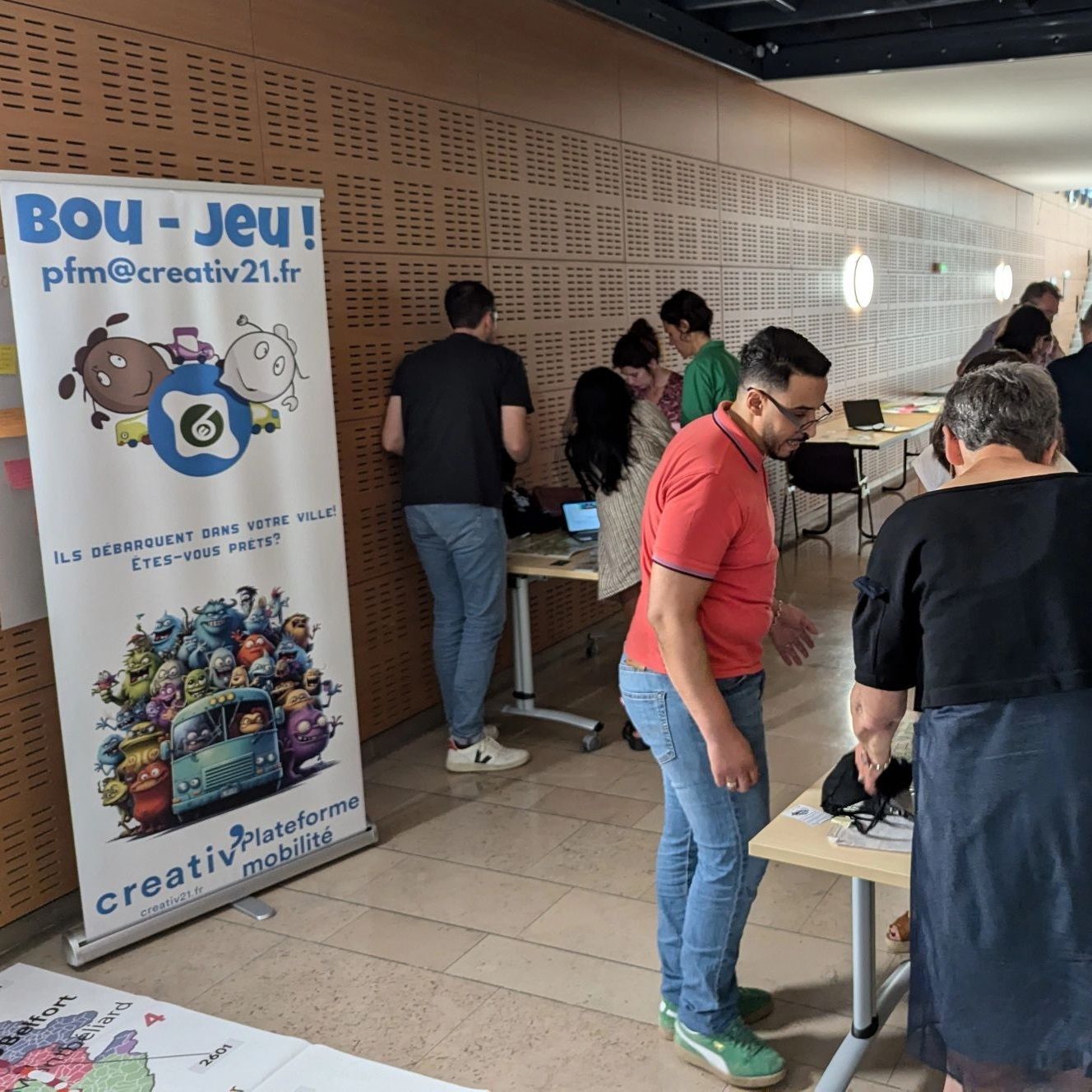 17.07.2024 : "le BOU-JEU", pour sensibiliser aux solutions de mobilité durable et inclusive