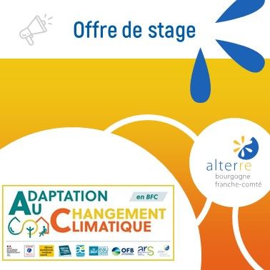 🤝 Offre de stage "Changement climatique" à Alterre